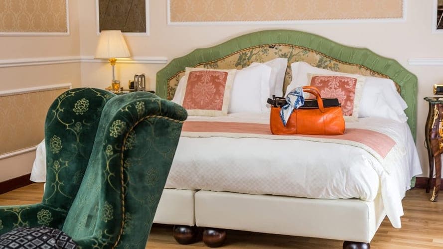 A Deluxe night at the Bernini Palace Hotel